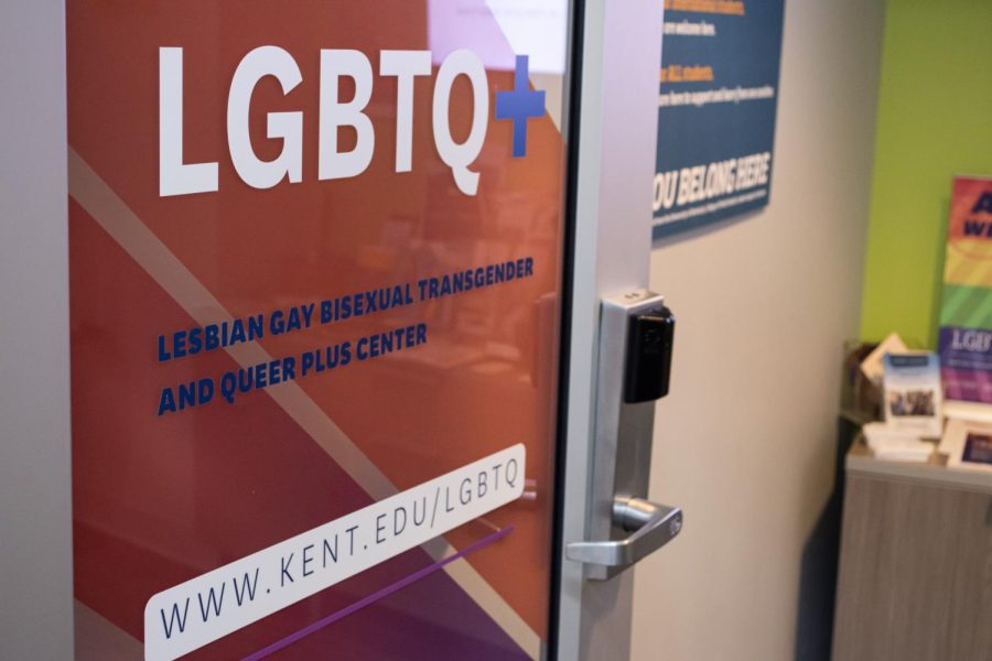 The LGBTQ+ Center is located on the lower floor of Kent State's Student Center and is open to any and all students.