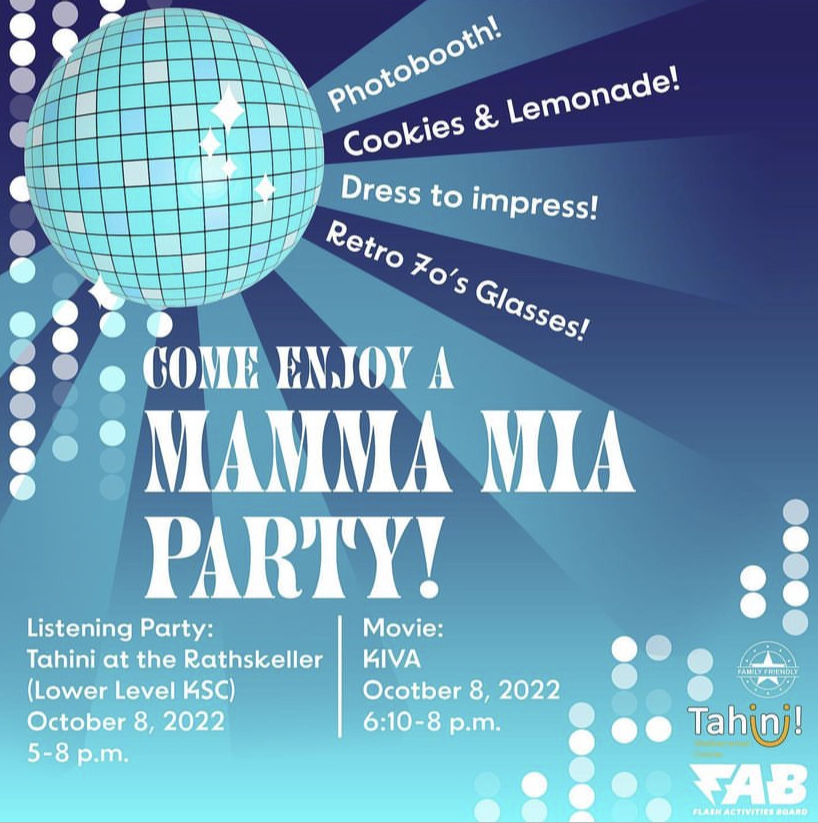 Mamma Mia Party Brings the ‘70s to Campus