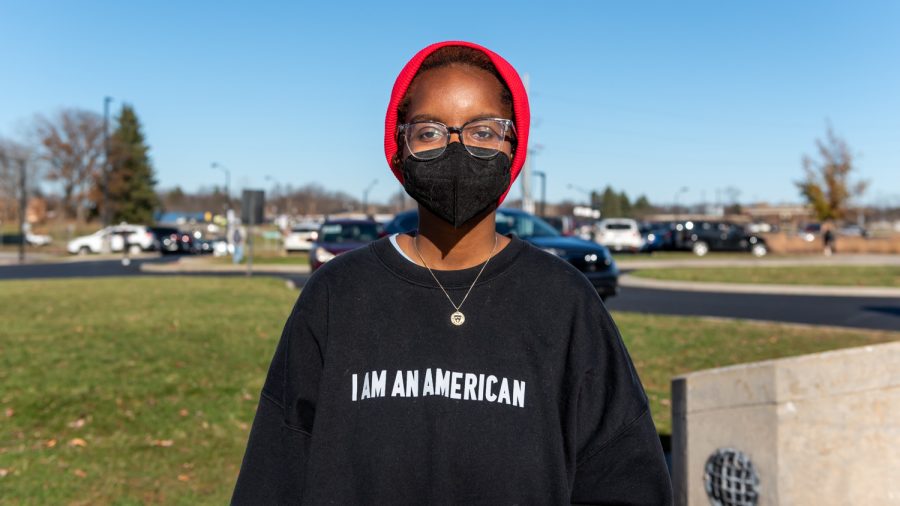 Junior Aiyana Ncube was one of the many students who came out to vote. She changed her voter registration from Illinois to Ohio before this election. "This election is extremely important and could change the course of history," Ncube said.