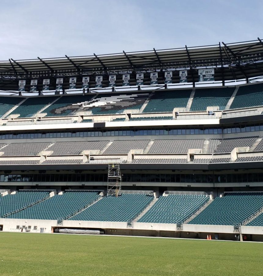 The Philadelphia Eagles play at Lincoln Financial Field in Philadelphia.