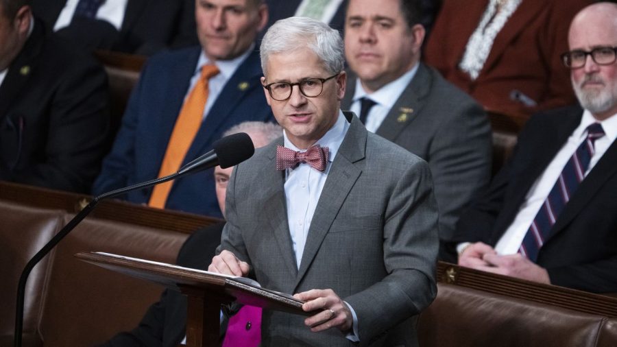 House Financial Services Chair Patrick McHenry (seen here in January) described SVB's collapse as driven by "the first Twitter-fueled bank run." Tom Williams/CQ-Roll Call, Inc./Getty Images