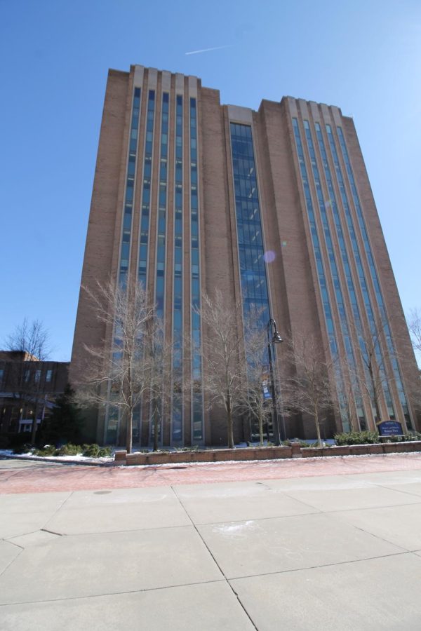 The Kent State library. March 15.