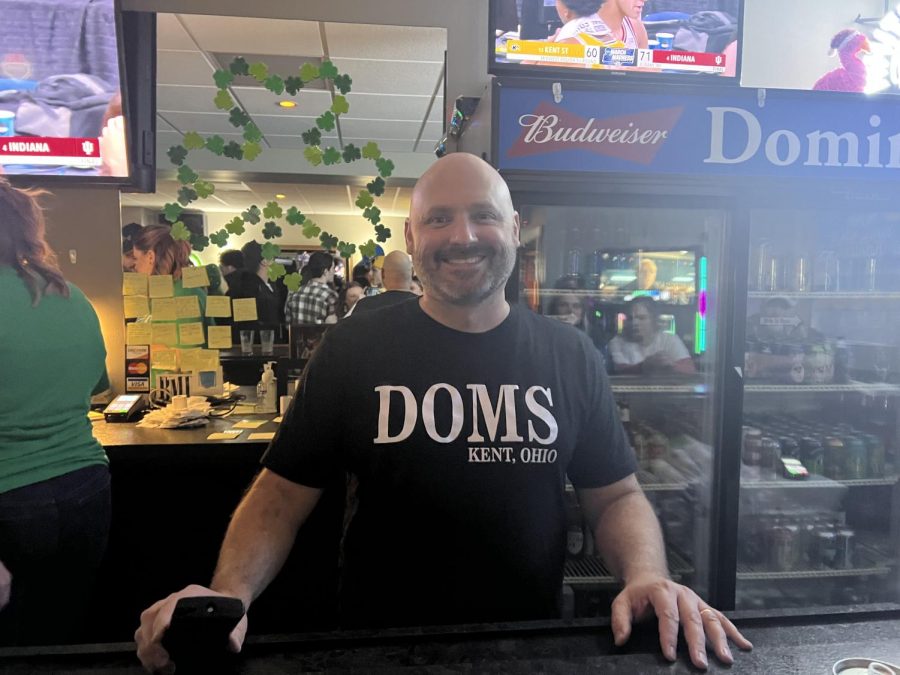 Dominick's Pub's Adam Poluga got second place in the "Best Bartender."  