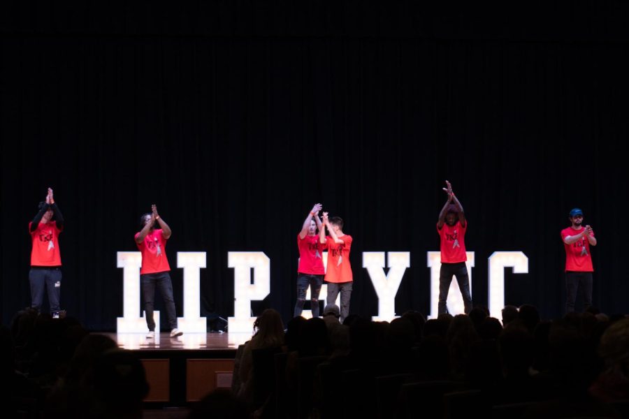 Tau Kappa Epsilon was the first Greek life performance at Delta Zeta's Lip Sync event on March 5, 2023.