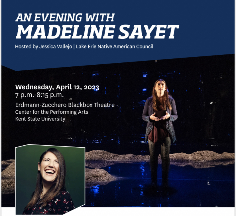 Madeline Sayet performs excerpts from ‘Where We Belong' at Kent State