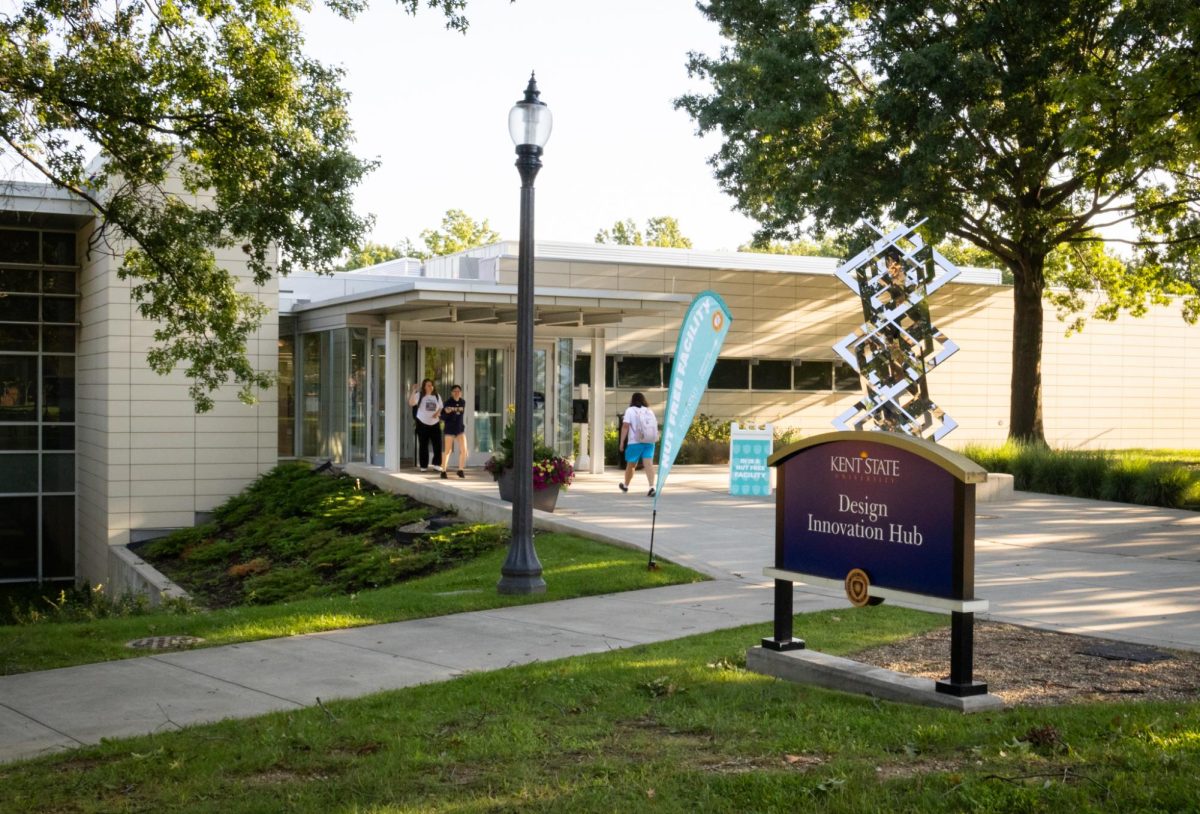 The Design Innovation Hub, one of Kent State's dining halls, located at 800 East Summit St., Kent, OH.