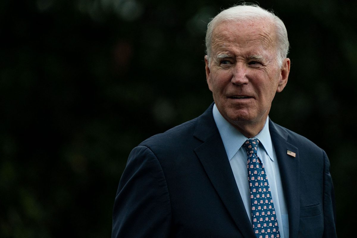 US President Joe Biden walks to board Marine One at the White House in Washington, DC, on Sunday, September 17. (Kent Nishimura/AFP/Getty Images)