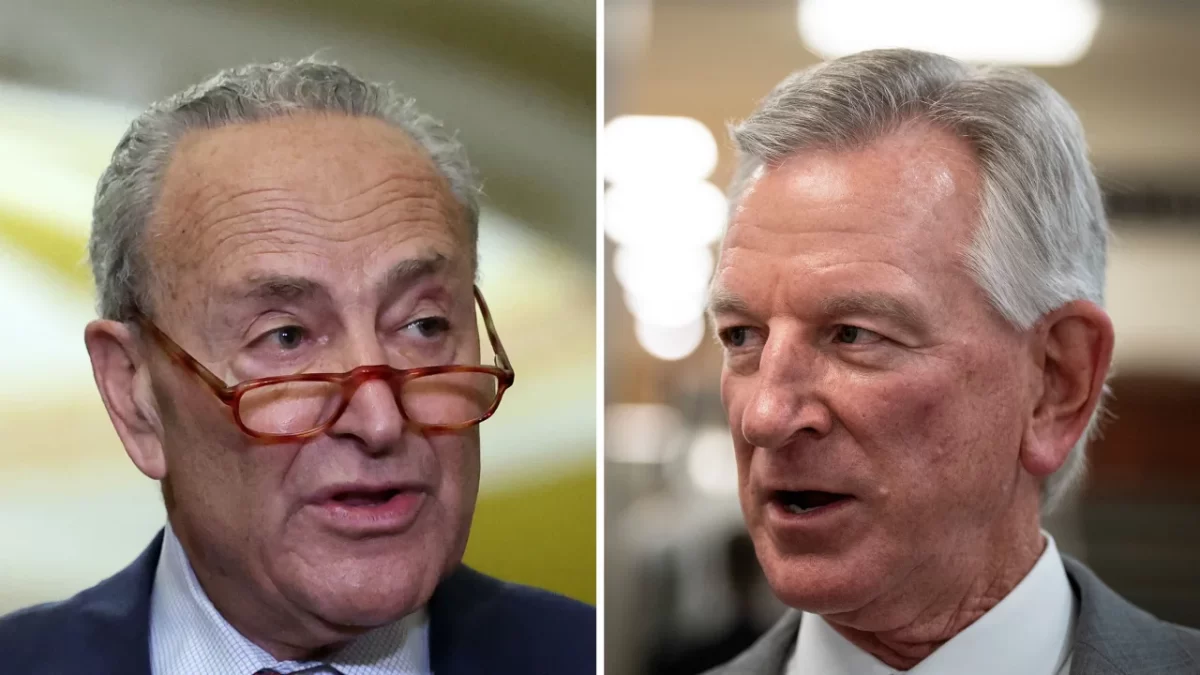 Sen. Chuck Schumer and Sen. Tommy Tuberville (Getty Images)