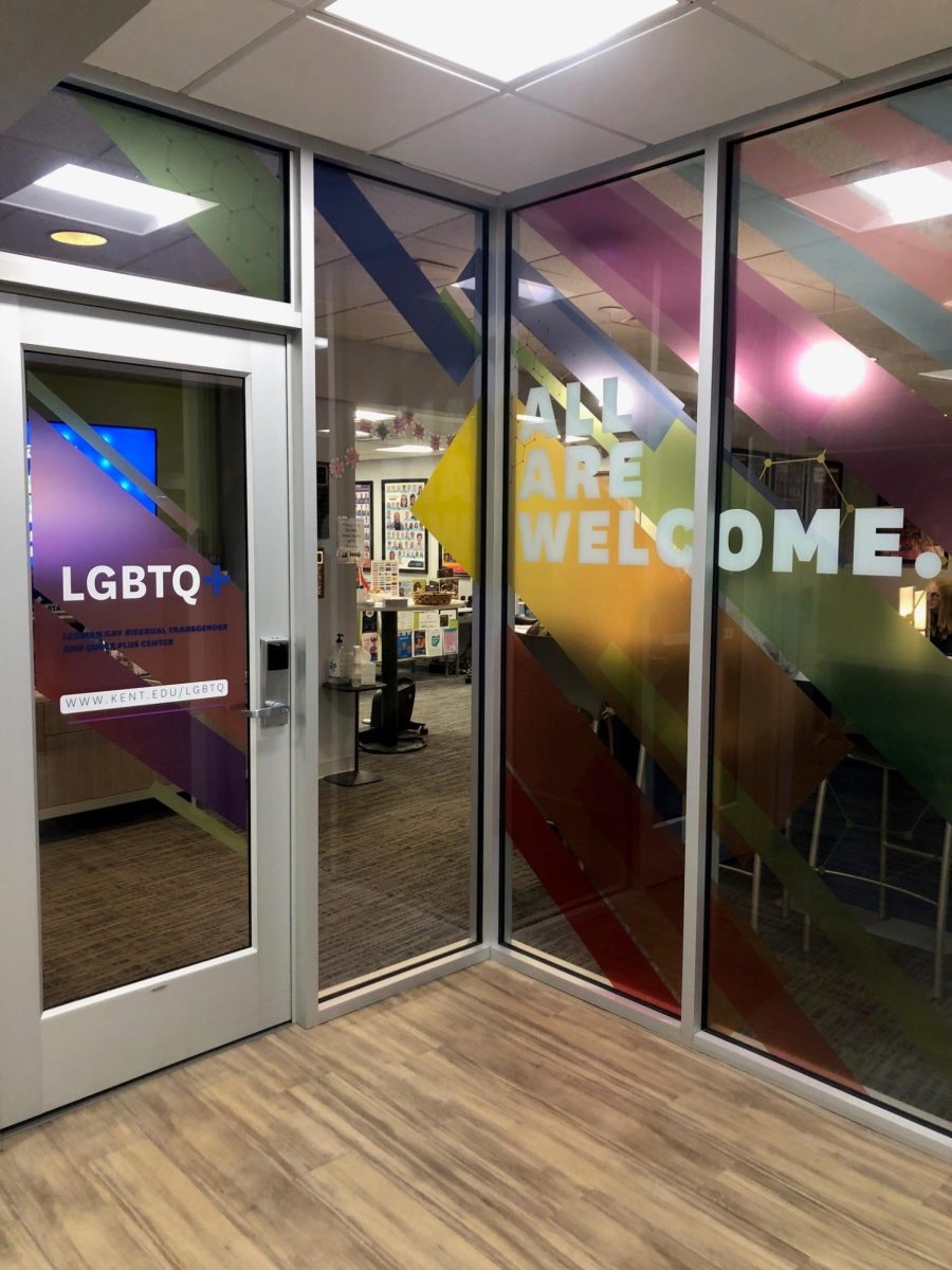 The university's LGBTQ+ Center is located in room 024 on the lower level of the Kent State Student Center.