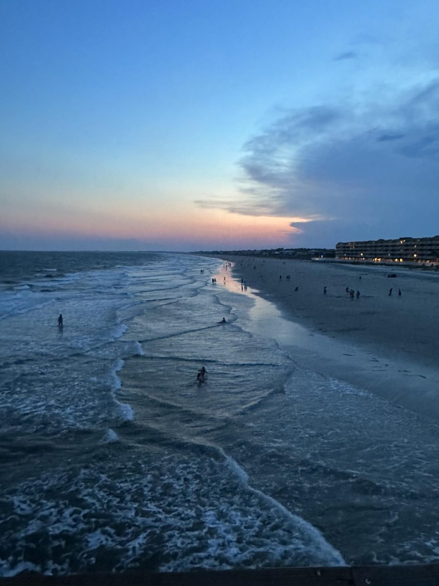 Folly Beach in South Carolina 