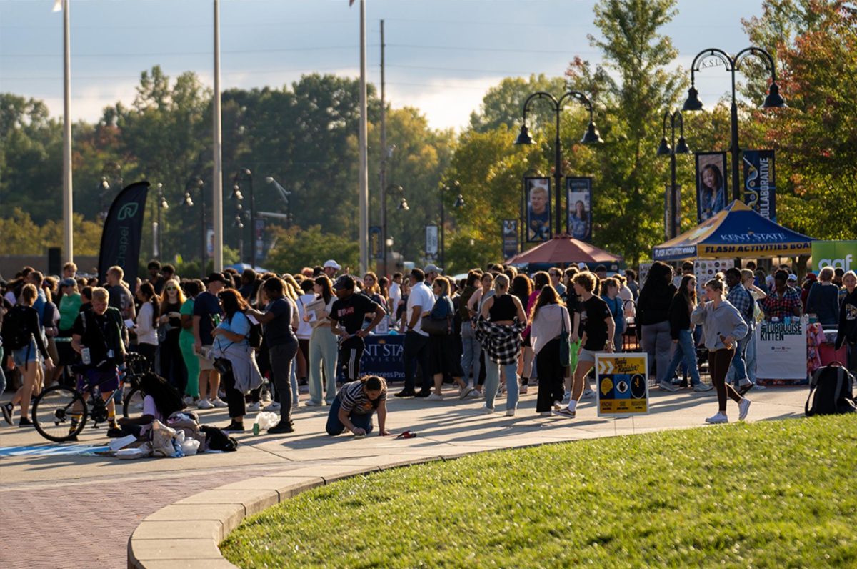 The Kent Community gathers to enjoy Black Squirrel Fest on September 29, 2023.