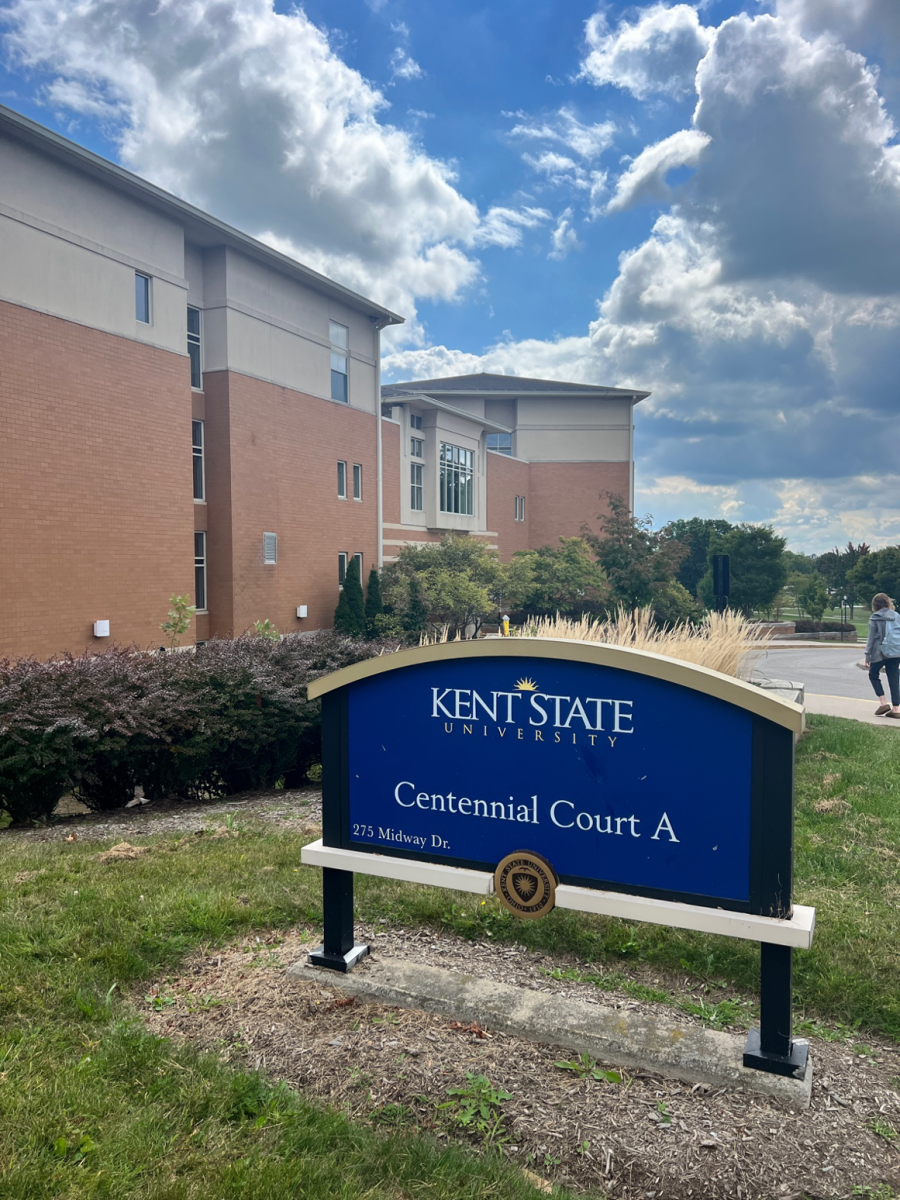 The Continental Court A, one of Kent State's residence hall for incoming and upper-divison students, located at 275 Midway Dr., Kent, OH.