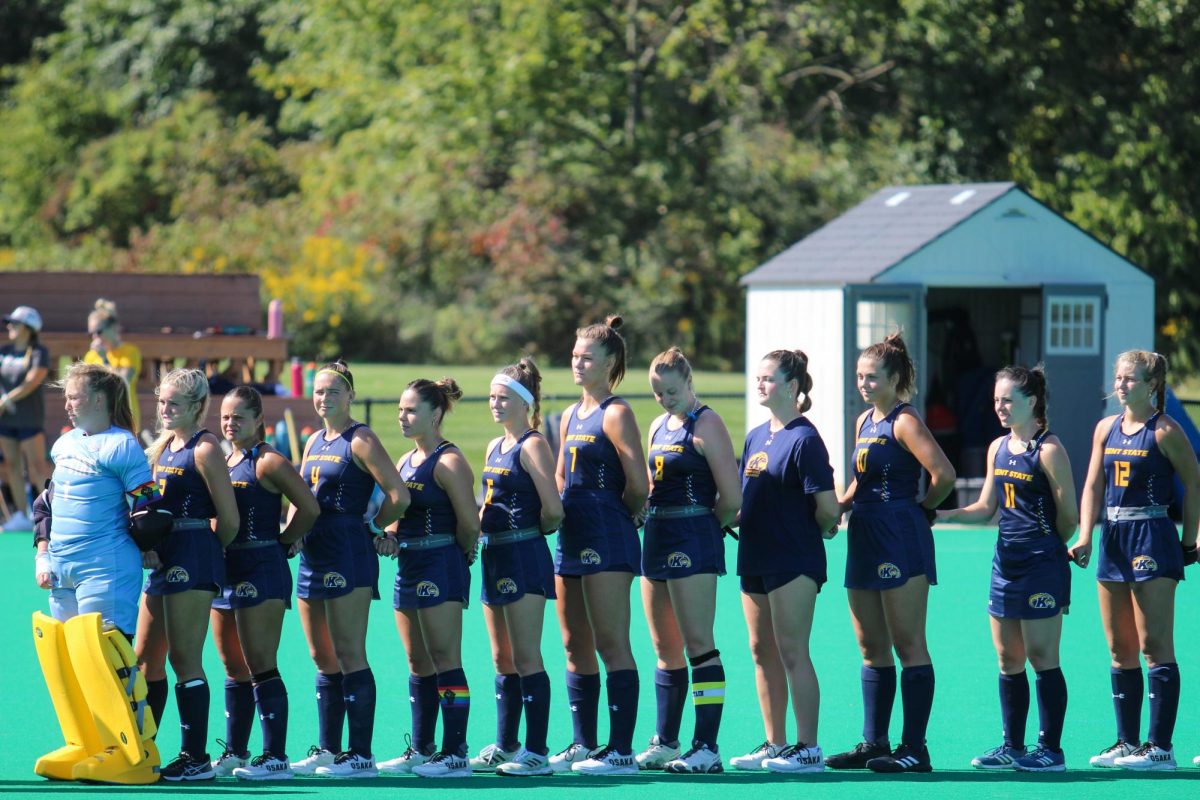 Kent State Women's Field Hockey vs. Ohio University at Murphy-Mellis Field on Sept. 22, 2023.