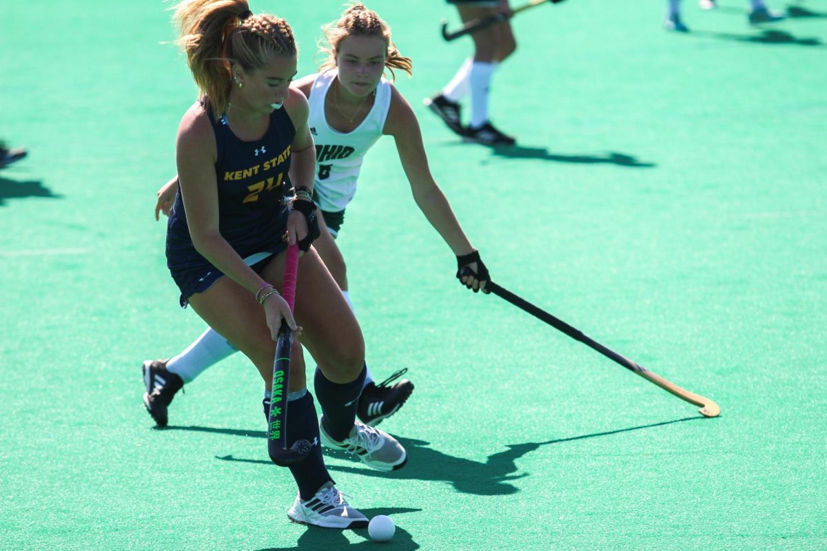 Kent State Women's Field Hockey vs. Ohio University at Murphy-Mellis Field on Sept. 22, 2023.