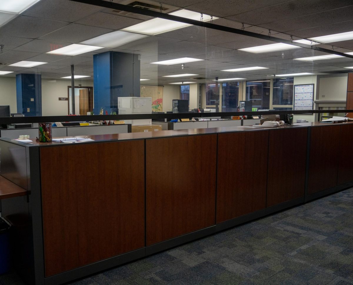 The interior of the Portage County Board of Elections Office, responsible for handling voting concerns for the residents of Portage County on Jan. 29, 2024.