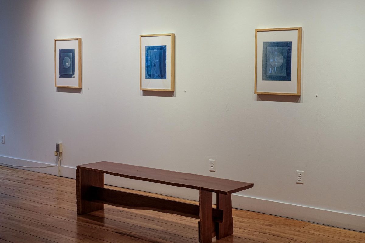 A gallery view of "The truth is out there (No, really...)" by Christine Zuercher, which runs from Jan. 19 to March 16. 