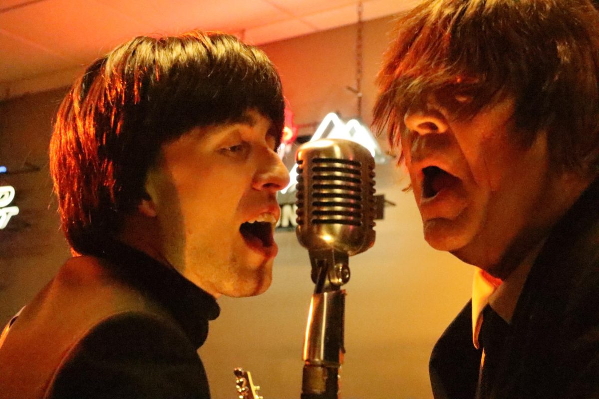 Members of Abbey Road perform at Dominicks Pub for Kent's 10th annual Beatle Fest in downtown Kent on Feb. 23, 2024. 