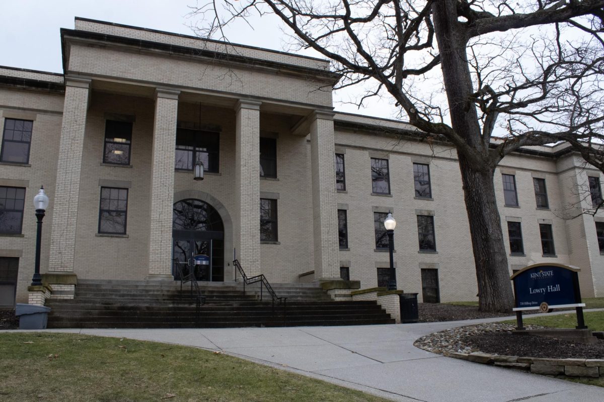 Kent State University's Lowry Hall is home to the College of Public Health.