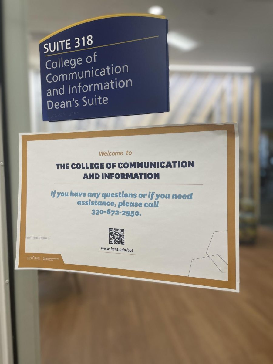 Suite 318 of the CCI Dean's Suite, along with the phone number to get in contact with the Dean. 