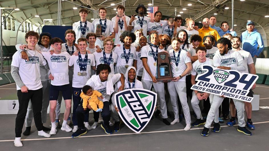 Kent State men's track and field captures its second MAC Indoor championship. Courtesy of Kent State Athletics.