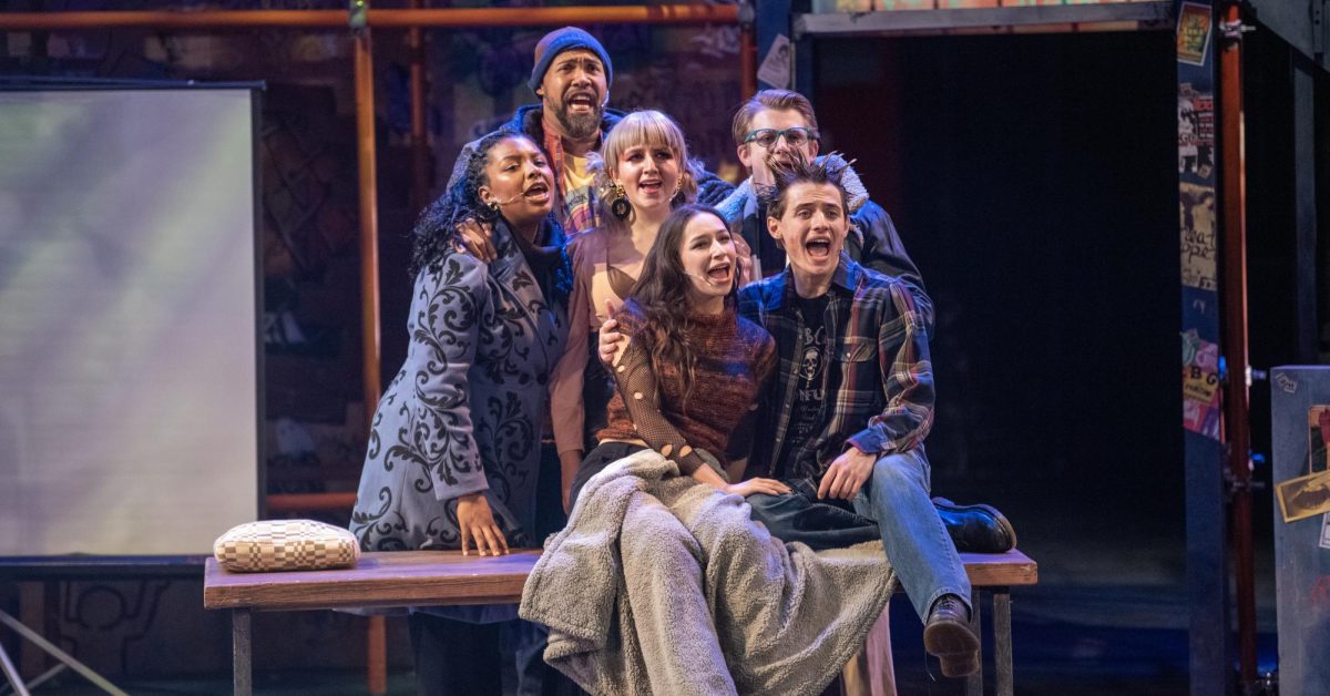 Life goes on, with hope leading as the group of friends huddle, front from left, Kristiana Corona, Dominic Young, middle from left, Hannah Hall, Shea Suffoletta, Jake Kleve and back, Dante Murray, celebrating life, love and the point that there's "No Day But Today."