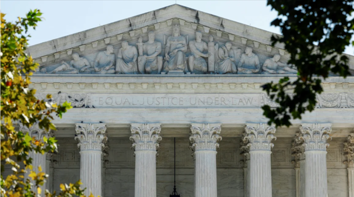 The United States Supreme Court building is seen as in Washington, U.S., October 4, 2023.