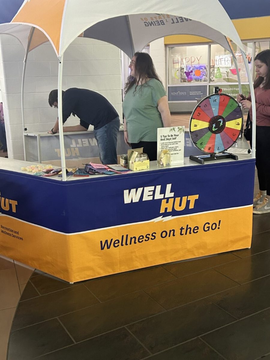 One of the "Well Huts" in the SRWC for "Wellness Wednesday" March 13, 2024.