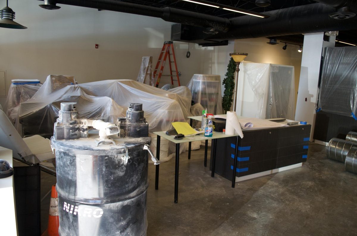 The current interior of Evelyn Dickerson Hair Design as the space is undergoing renovations as of Mach 22, 2024, in preparation for the business' move. The salon will be located at 175 E. Erie Street.