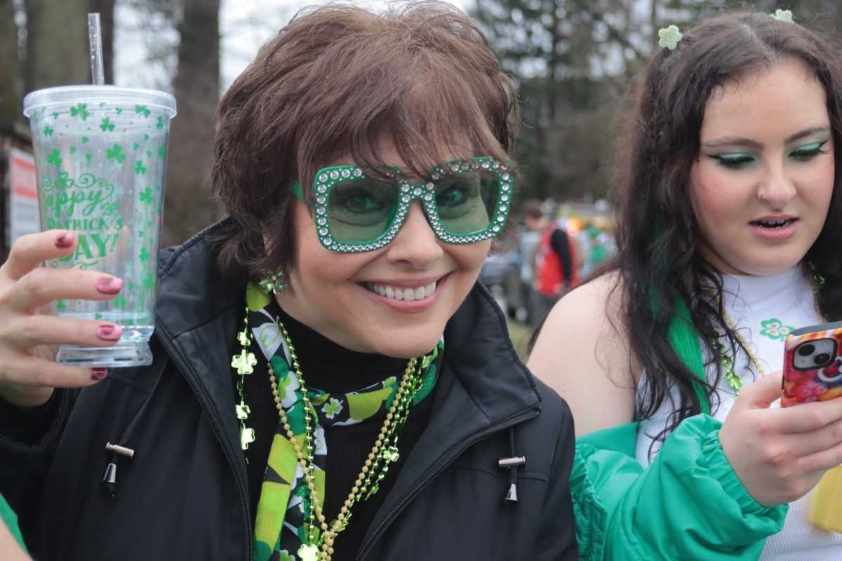 Mother Maria Stewart(61) with her daughter Emily Stewart celebrate Fake Paddy's Day 2024 for the 3rd year as a duo. 