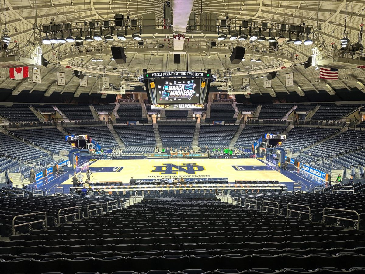 The Purcell Pavilion, home of Notre Dame women's basketball team. 