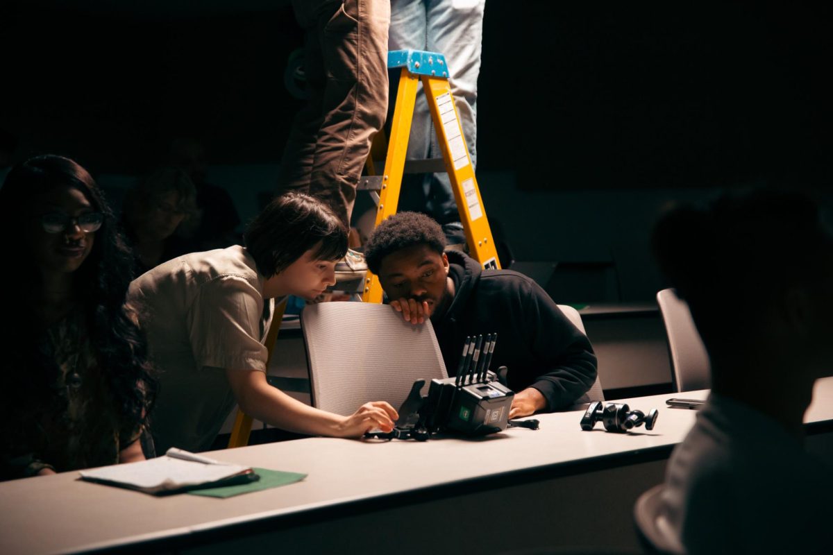 Director Madison Ledyard-King and Editor Giana Vigliotti working behind the scenes on the set of "Black Boys Don't Cry." - Courtesy Madison Ledyard-King