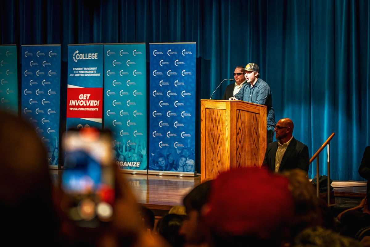 Kyle Rittenhouse speaks on his past experience as the audience hears about his background April 16, 2024.