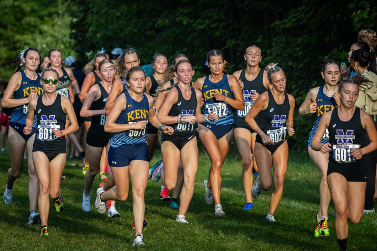 The women's cross country race is just starting on August 30, 2024. 