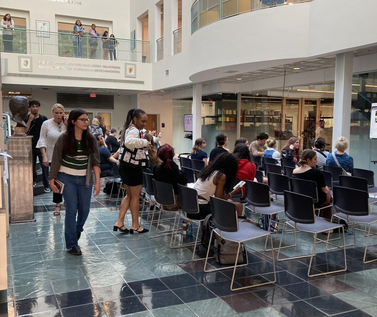 Students attended the "Storytelling and Art of Costume Design" event on Sept. 17 in the Kent State University Museum.