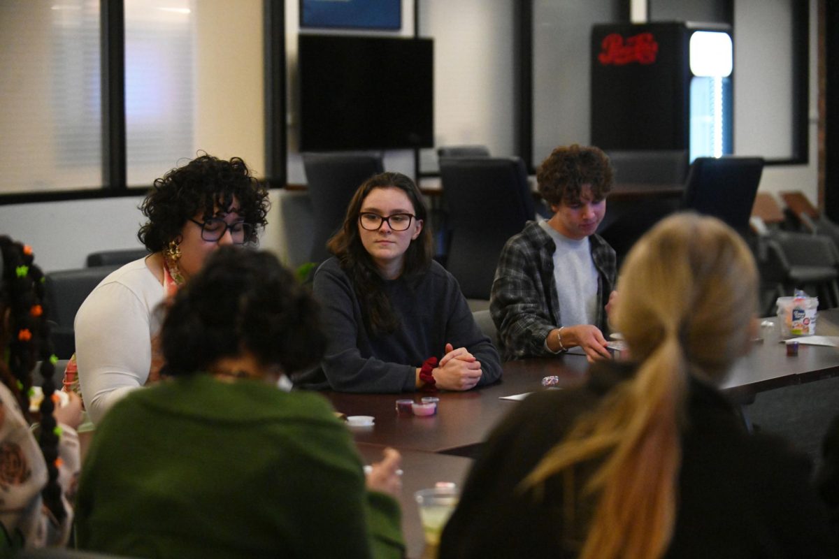 Senior Jordan Gallegos attends the USG
"Rest After Results" event on Feb. 4, 2025.