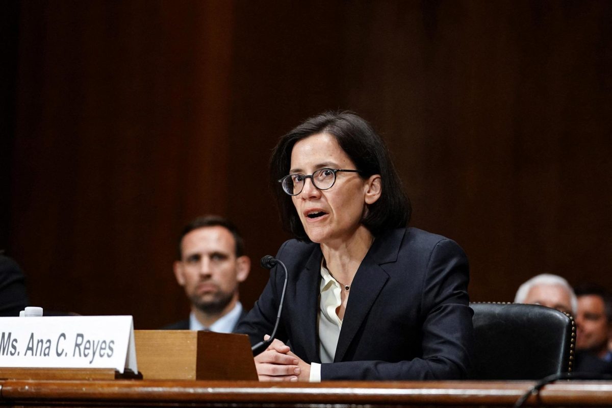 In this June 2022 photo, Ana Reyes testifies before the Senate Judiciary Committee on Capitol Hill in Washington, DC.