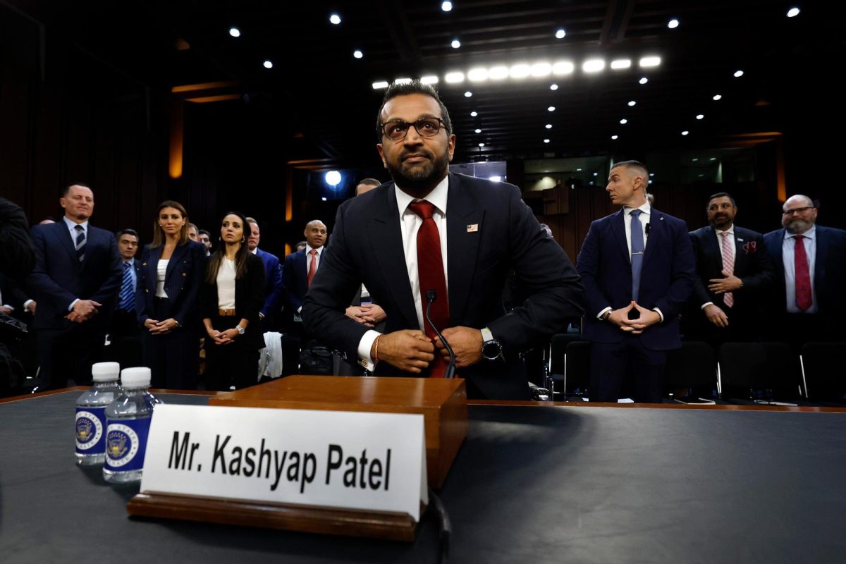 Kash Patel, seen here on January 30, has been confirmed as President Donald Trump’s FBI director.