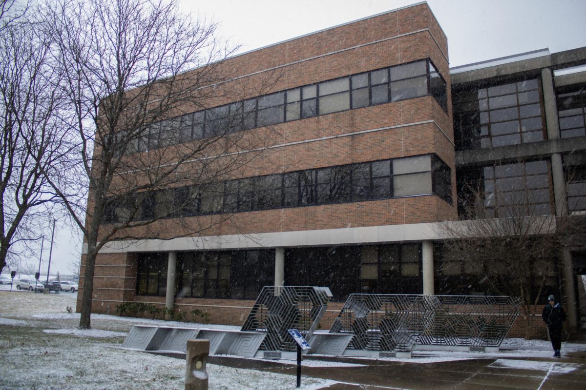 The Liquid Crystals Materials Science Building is where faculty does their research and teachings for students on campus.  