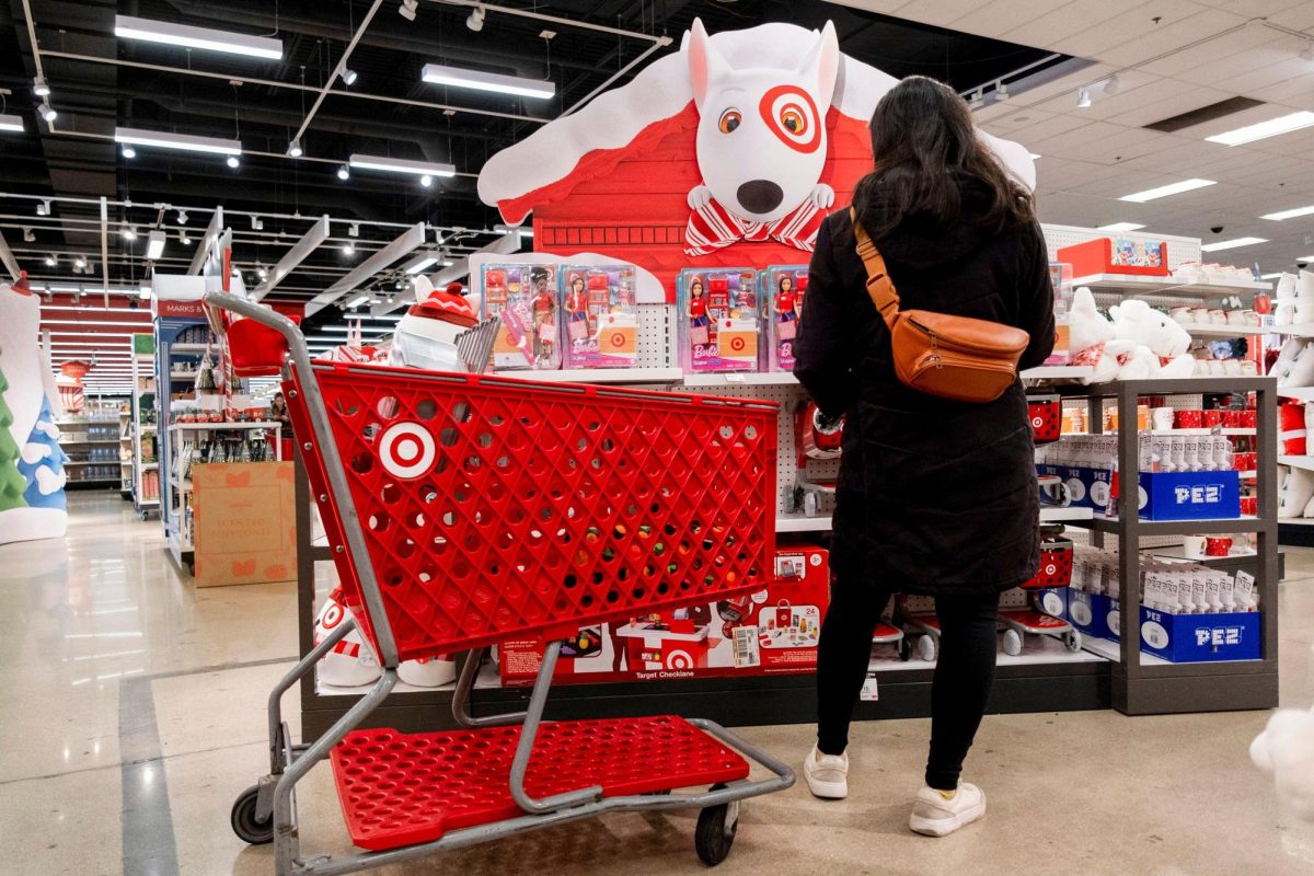 A customer shops at a Target store on the week of Black Friday shopping in Chicago, Illinois, U.S. November 26, 2024.