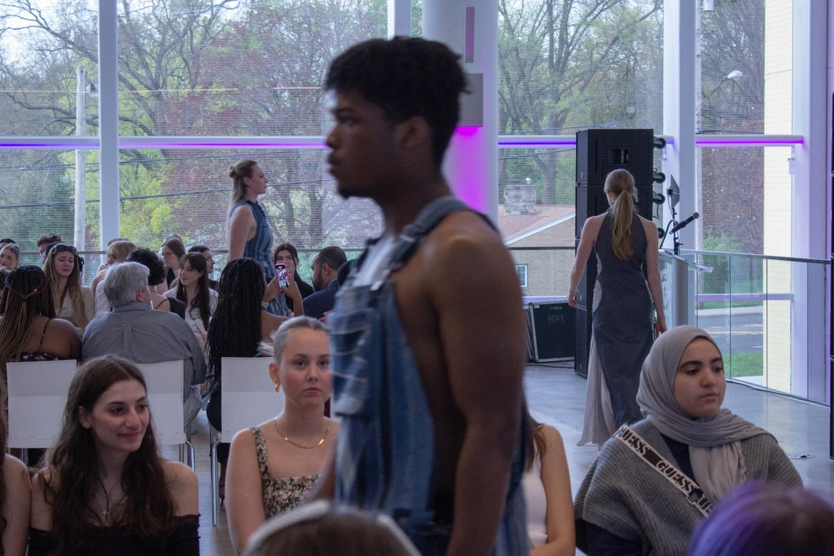 Models wearing various designers walks at Kent State Annual Fashion Show on April 24, 2025.