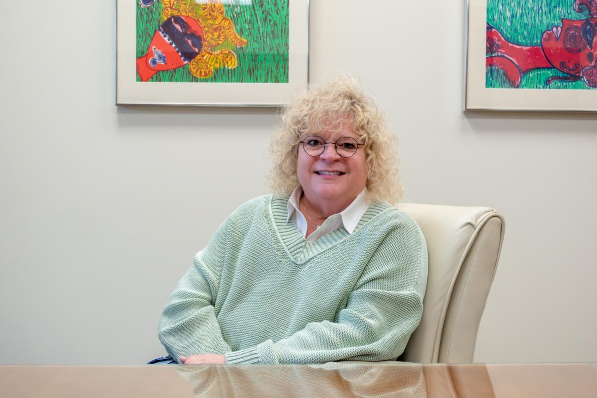 Melody Tankersley, Kent State executive vice president and provost, poses for a portrait on Thursday, April 3, 2025.
