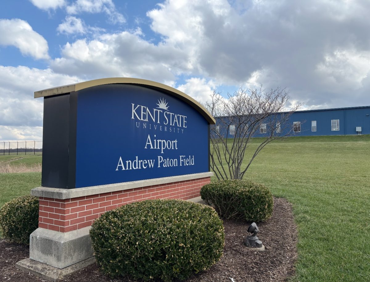 Kent State's Andrew Paton Field is the airport for the aeronautics program. 