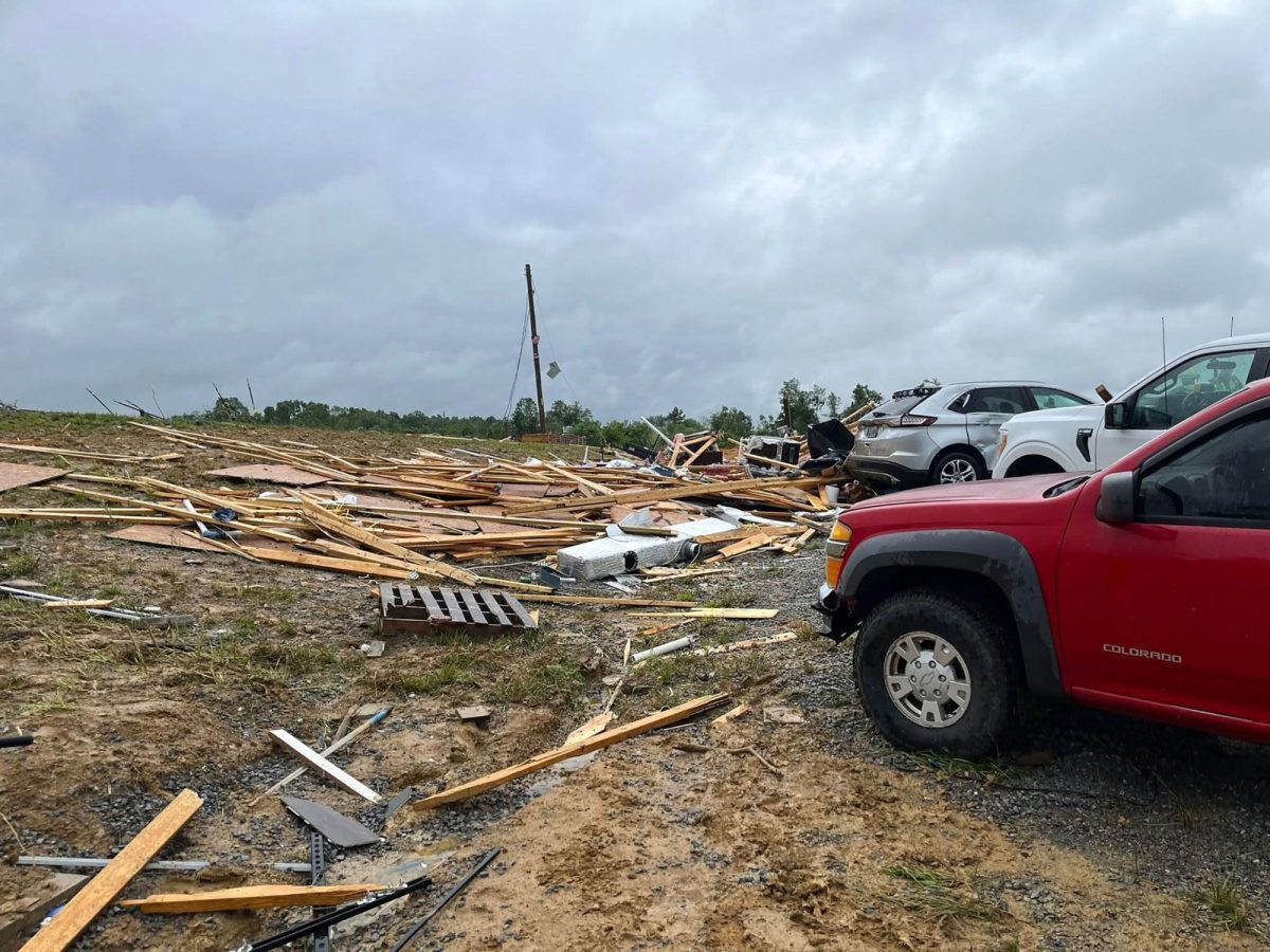 This photo from the Washington County Sheriff's Office in Kentucky shows severe tornado damage.