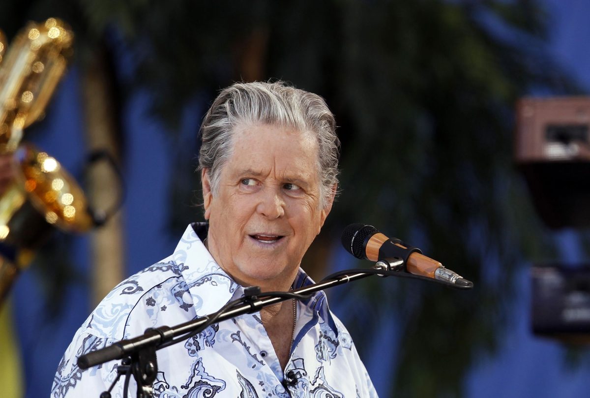 Brian Wilson performs with the Beach Boys on ABC's Good Morning America in New York's Central Park in June 2012.
