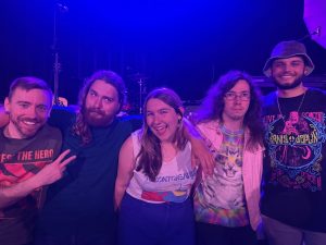 Riley Burke and her band in Pittsburgh at Haven on June 6, 2025. 
