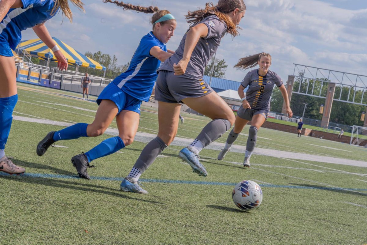 Kent State girls' soccer loses to Buffalo after a close and aggressive game on Sunday, 28th, 2025. 
