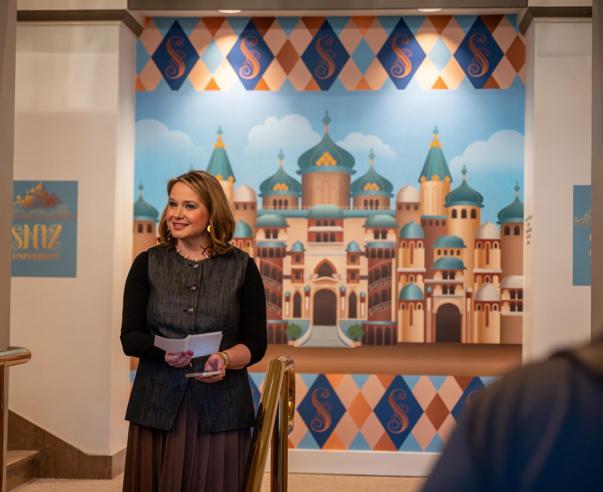 Director of the Kent State Museum Sarah Spinner Liska speaks about the hard work put into this event on Sept. 18, 2025.