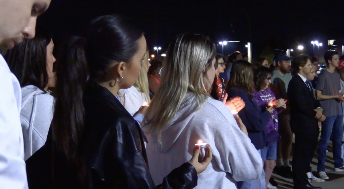 On-campus vigil reflects on the life of Charlie Kirk