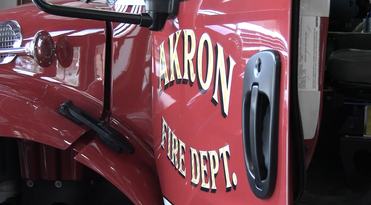 Akron firefighter featured at New York Fashion Week