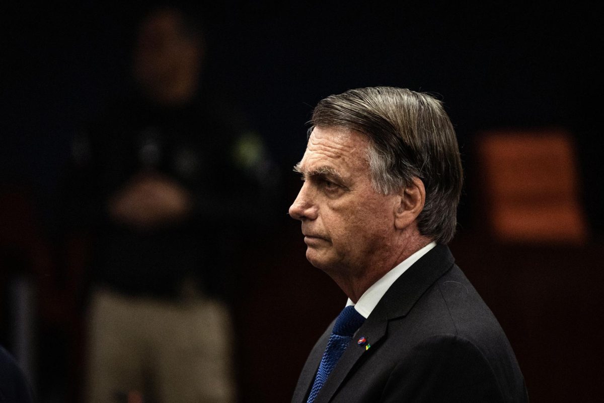 Former Brazilian President Jair Bolsonaro is pictured during a previous appearance at the Supreme Federal Court in Brasília, Brazil, in June.
